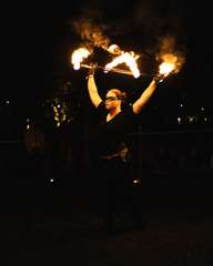 Tracon (2025) » Kuvia Ohjelmanumeroista » Flamman tulishow » Flamma (perjantai)