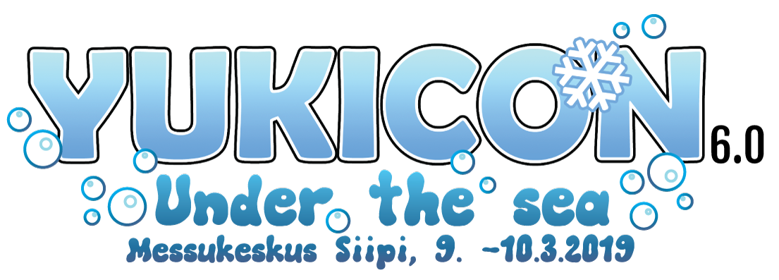 Yukicon 6.0 Helsingin Messukeskuksen Siivessä 9.–10.3.2019